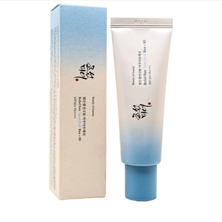ضد آفتاب بیوتی آف جوسان مدل فرش Aqua-Fresh Rice + B5 SPF50+ PA++++